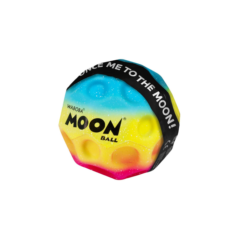 Waboba Moon Bouncing Ball, Outdoor Summer Bouncy Toy, Multi-Coloured, Ages 3+ G6