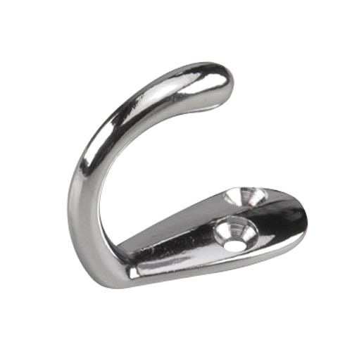Wardrobe Hook, Chrome, 4pk W3