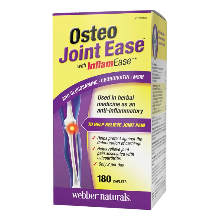webber naturals Osteo Joint Ease, 180 caplets S8