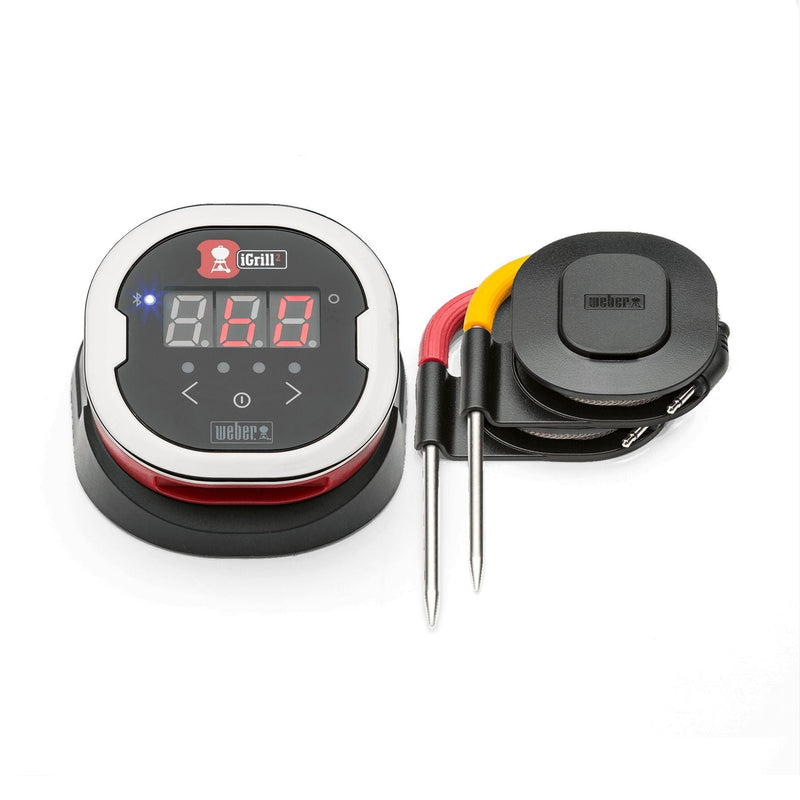Weber iGrill 2 Bluetooth Meat Thermometer with Stainless Steel Probes H5