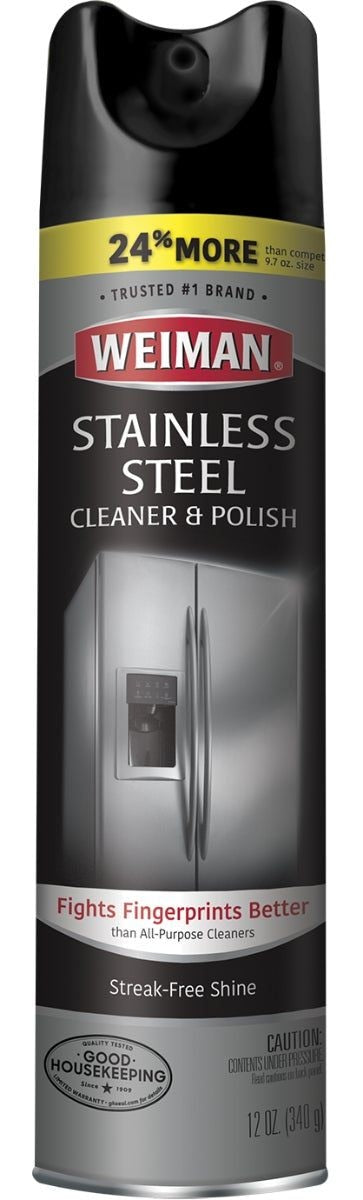 Weiman Stainless Steel Cleaner and Polish Spray, 340-g S2