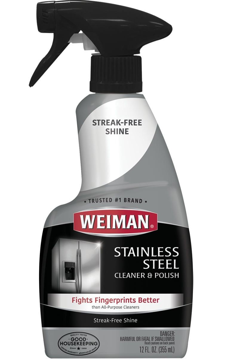 Weiman Stainless Steel Cleaner and Polish Spray, 355-mL Y1