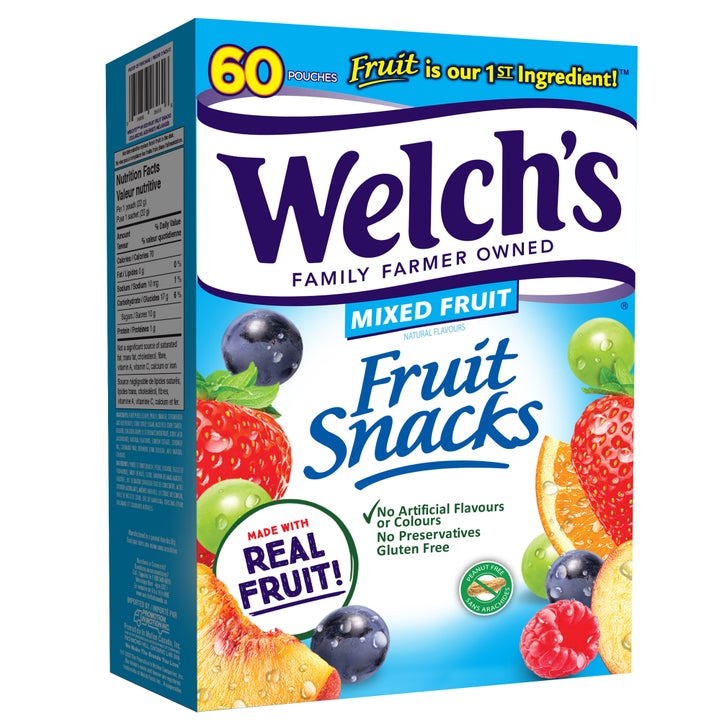 Welch's Fruit Snacks, 60 x 22 g G3