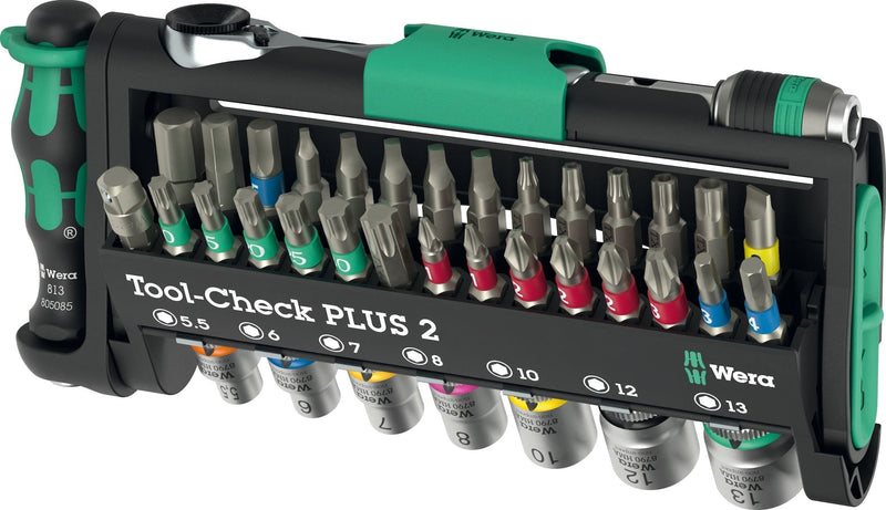 Wera Tool-Check Plus Set for Manual & Machine Use, Metric, 39-pc P6