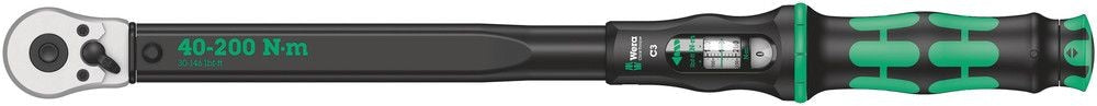 Wera Tools 1/2-in Drive Torque Wrench, 30-146 ft-lbs