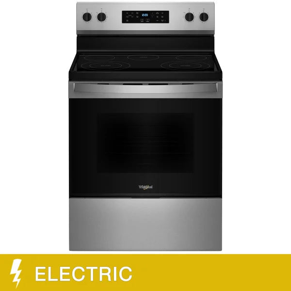 Whirlpool 30 in 5.3 cu ft. Electric 5 Element Range with Dual Radiant Elements M9