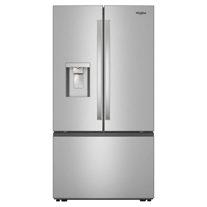 Whirlpool 36 in. 30 cu ft. Standard Depth French Door Refrigerator with In-Door Water and Ice Maker L1