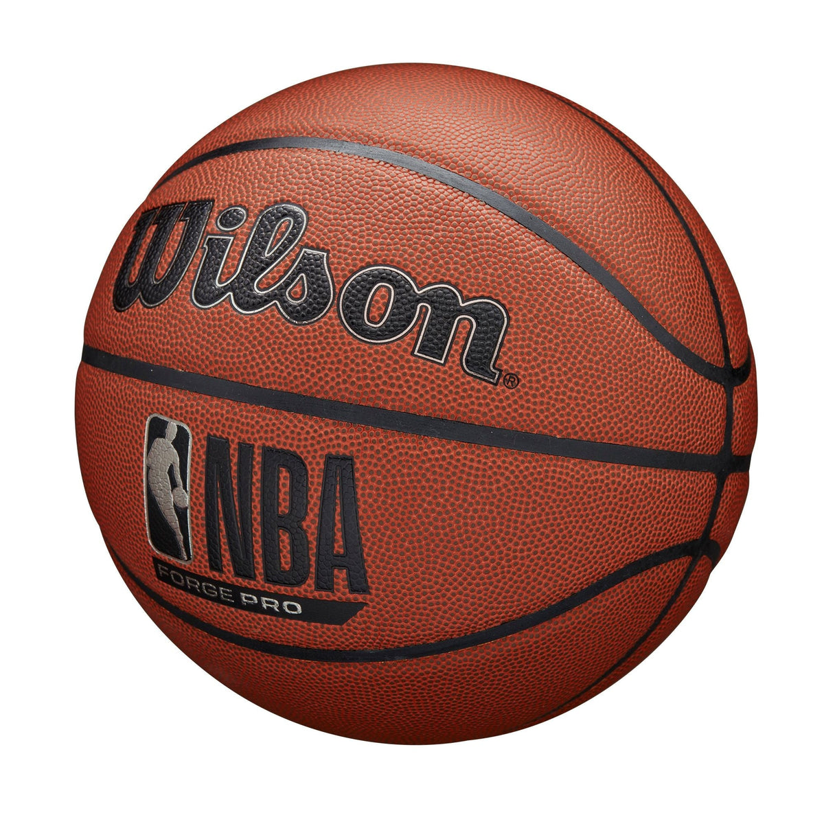 Wilson NBA Forge Pro Indoor/Outdoor Basketball, Official Size 7 (29.5-in)