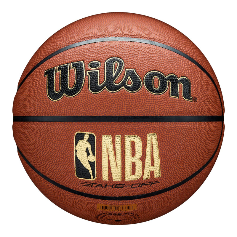 Wilson NBA Takeoff Indoor/Outdoor Basketball, Official Size 7 (29.5-in) T4
