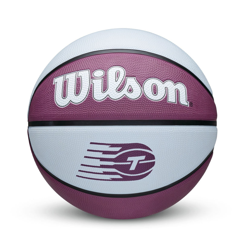 Wilson WNBA Toronto Tempo Team Tribute Basketball, Official Size 6 (28.5-in), Purple T7