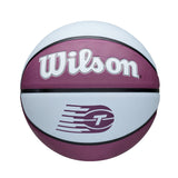 Wilson WNBA Toronto Tempo Team Tribute Basketball, Official Size 6 (28.5-in), Purple