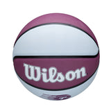 Wilson WNBA Toronto Tempo Team Tribute Basketball, Official Size 6 (28.5-in), Purple