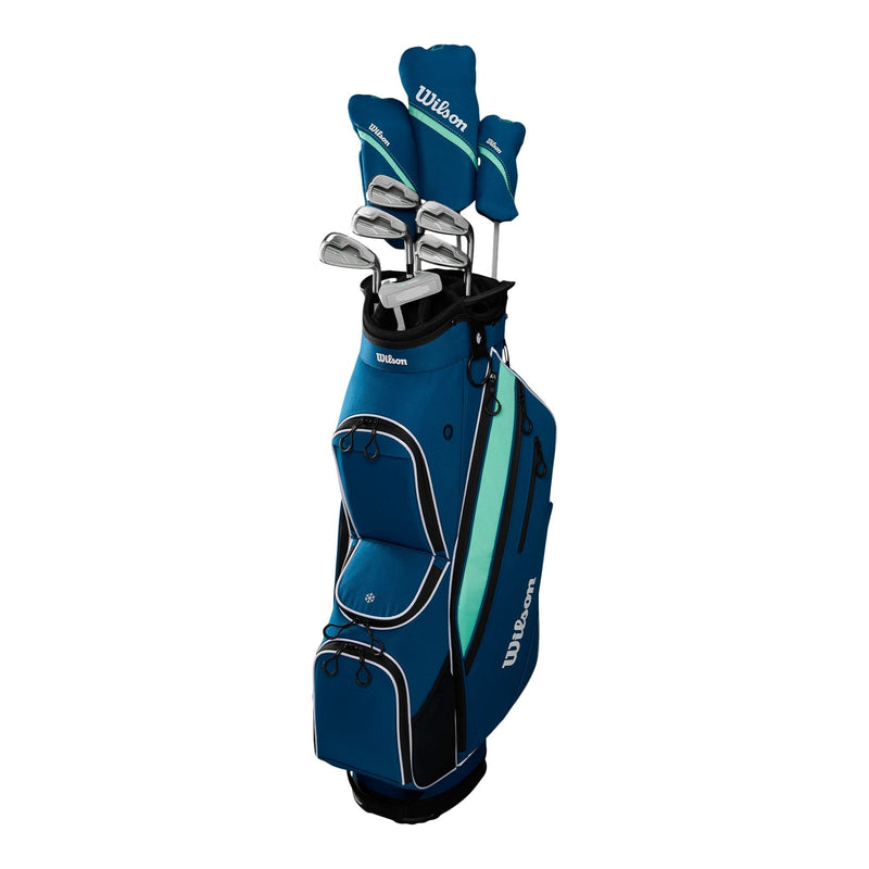 Wilson Women's X-31 Complete Golf Club Set with Golf Bag, Standard Grip X5