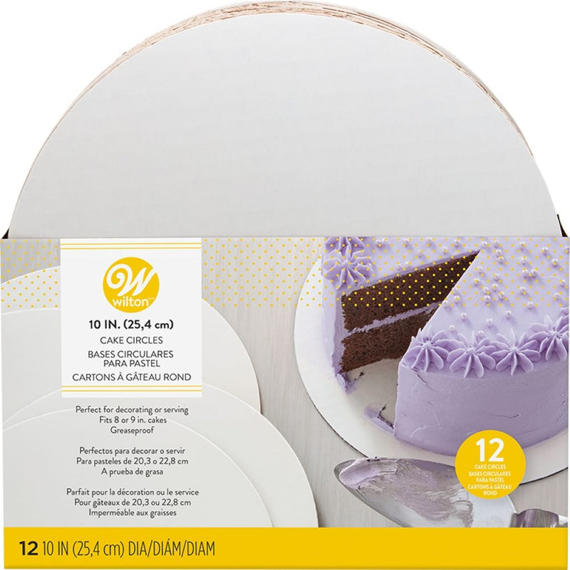 Wilton Cake Circles, 10-in, 12-pc X9