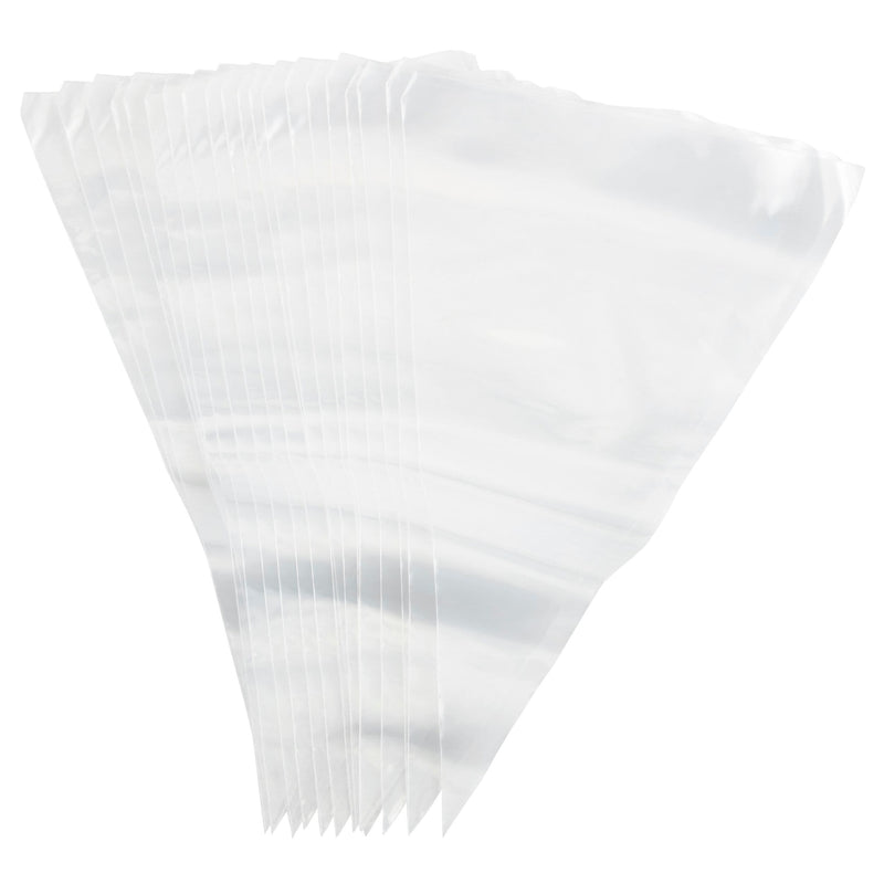 Wilton Disposable Piping Decorating Bag, Clear, 24-pk, for Baking/Cake Decoration D0