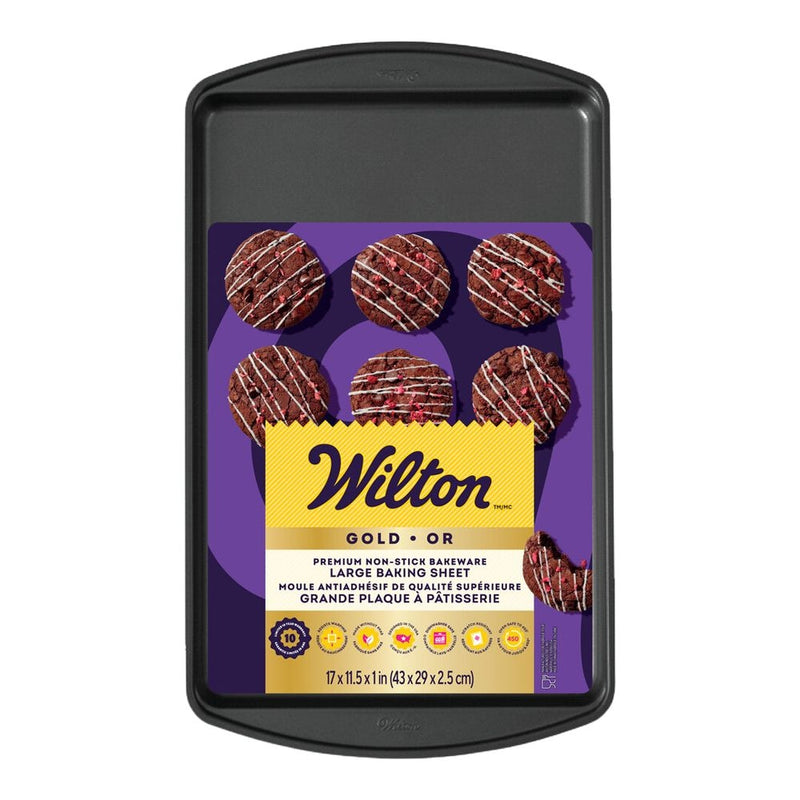 Wilton Gold Premium Non-Stick Bakeware Large Baking Sheet N8