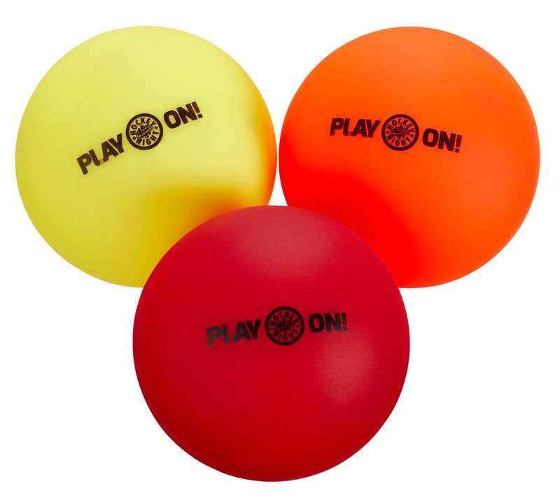 Winnwell Jumpstart Liquid Filled Hockey Balls with Different Densities, 3-pk V5