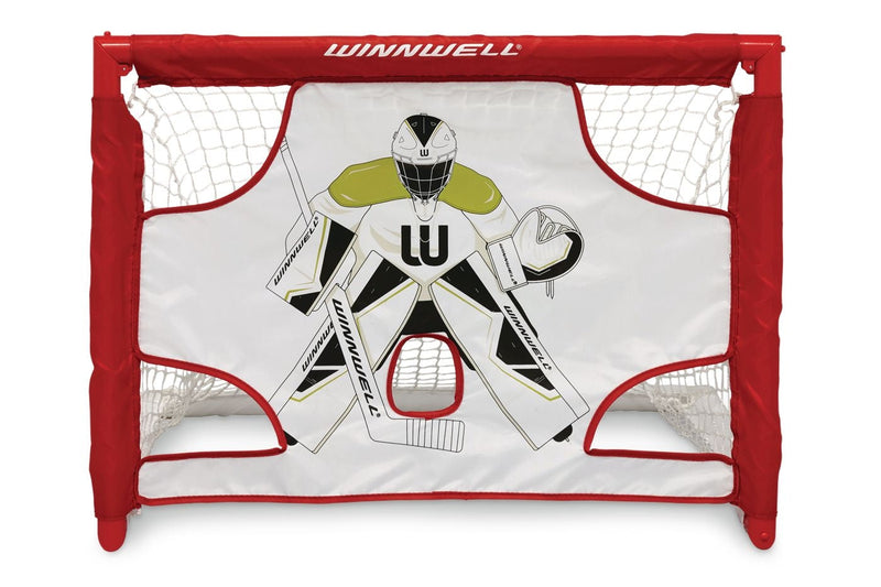 Winnwell PVC Collapsible Mini Hockey Net Set, 5-pc K4