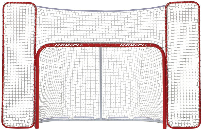 Winnwell Steel Street Hockey Net with Backstop, 72-in S0