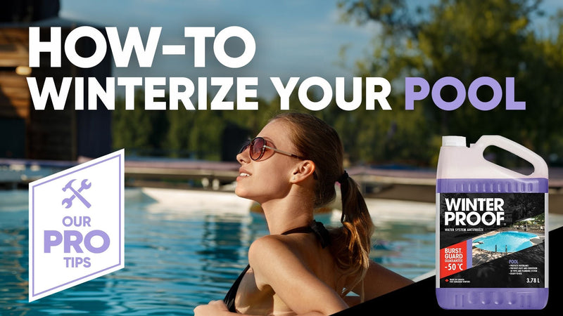 WinterProof - Pool Water System Antifreeze with BurstGuard Guarantee -50°C, 3.78 L Z1