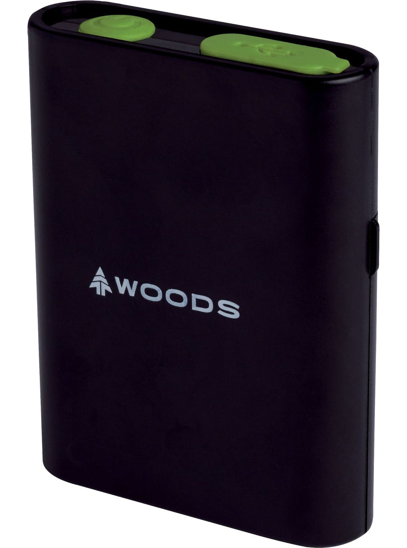 Woods Compact AA Dry Cell Camping Power Bank/Power Pack, Water Resistant T4