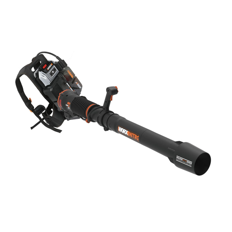Worx Nitro 80V 800CFM Cordless Brushless Backpack Leaf Blower Q5