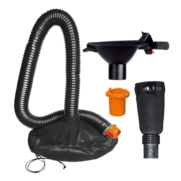 WORX WA4058 LeafPro Universal Leaf Collection System with Trivac & Turbine Adapters F9