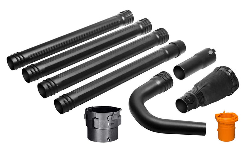 WORX WA4094 Universal Gutter Cleaning Kit for Leaf Blowers, 11-ft L1