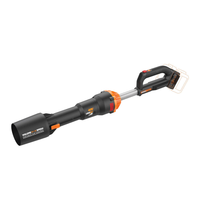 WORX WG585.9 Nitro 40V Power Share LeafJet Cordless, Brushless Leaf Blower, Tool Only J1