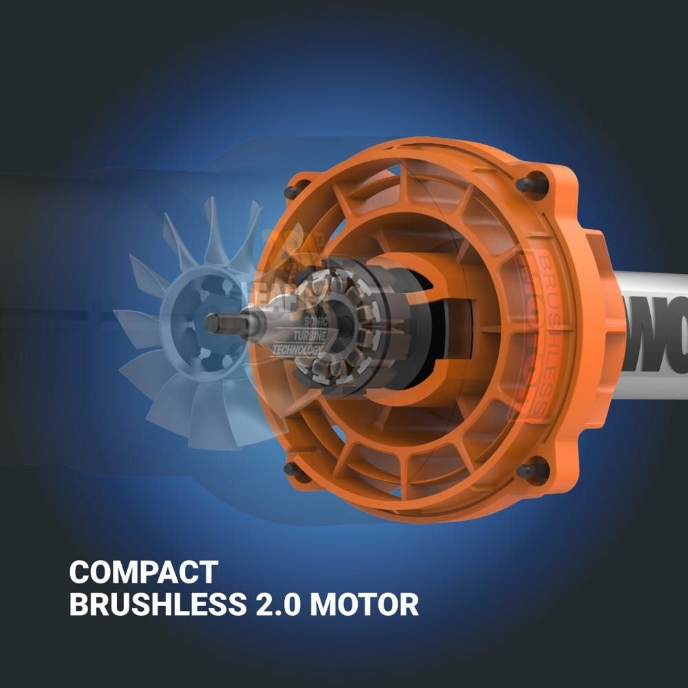 WORX WG585.9 Nitro 40V Power Share LeafJet Cordless, Brushless Leaf Blower, Tool Only