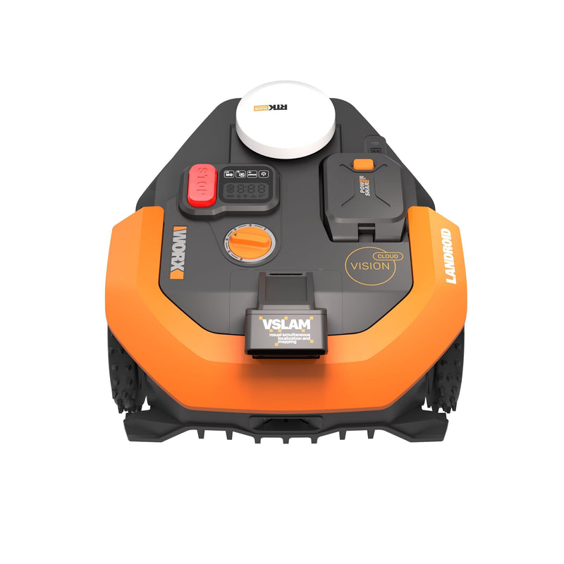 Worx WR310 Landroid Vision Cloud Robotic Mower, 1/4 Acre C7
