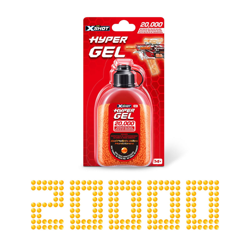 X-Shot Hyper Gel Eco-Safe Pellet Refills, 20000-Balls, Ages 14+ E6