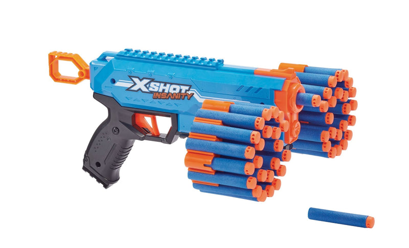 X-Shot Insanity S1 Maniac Dart Pistol with Accessories, 36-Darts, Ages 8+ I7