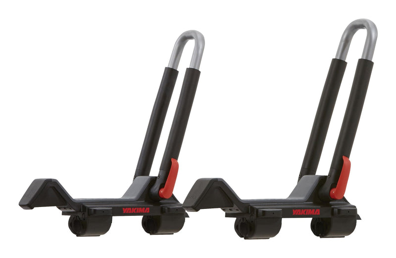 Yakima JayLow J-Cradle Roof Top Mount Kayak Rack with Tie-Downs, 2-pc A5