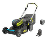 Yardworks 48V 3-in-1 Brushless Push Lawn Mower, 21-in with 6Ah Battery & Charger