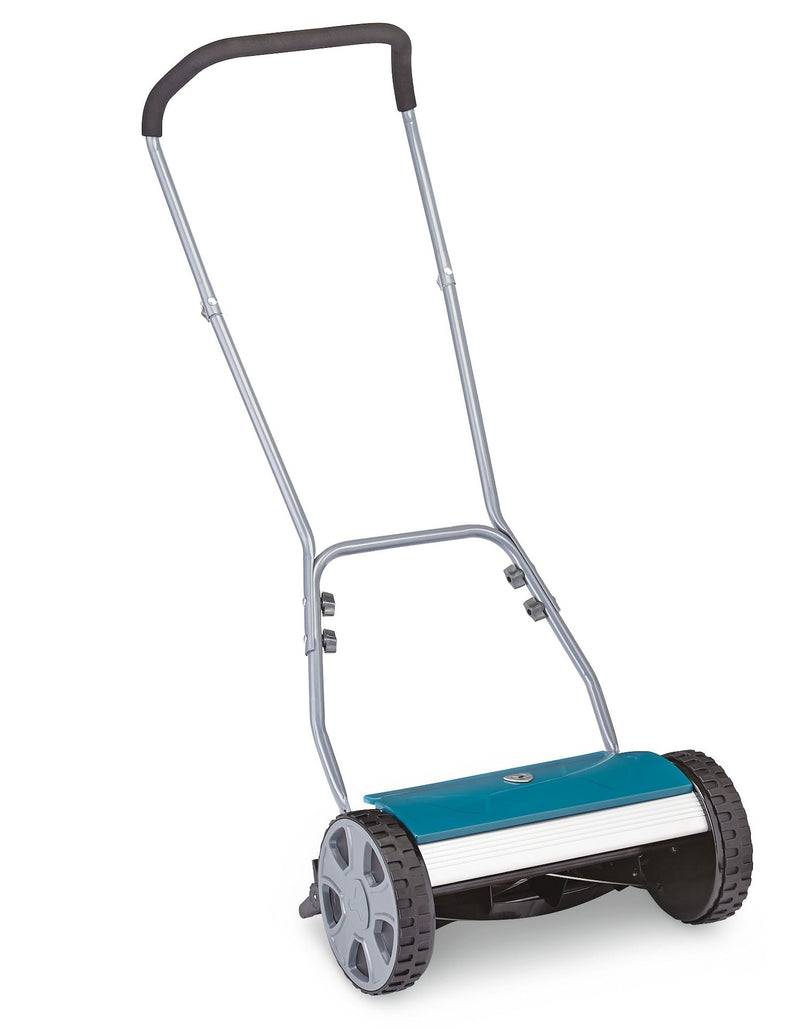 Yardworks 5-Blade Manual Walk Behind Reel Lawn Mower, 14-in W0