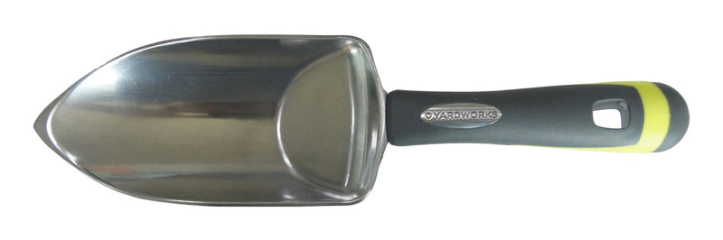 Yardworks Aluminium Hand Trowel with Rubber Handle, XL V9