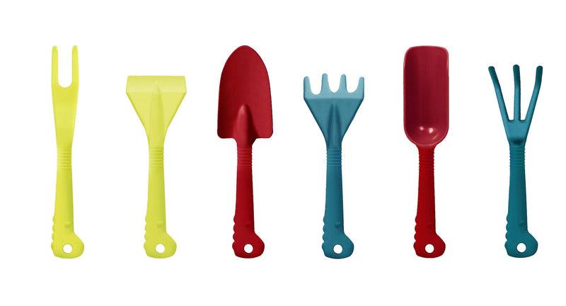 Yardworks Kids' Garden Hand Tool Set, 6-pc N1