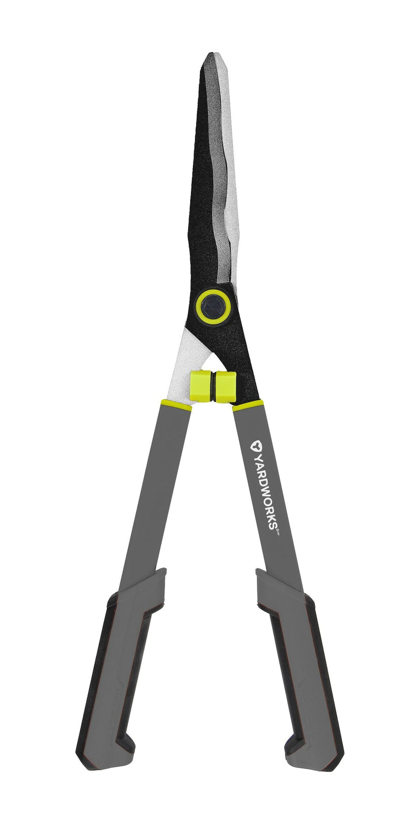 Yardworks Steel Hedge Shear with Comfort Grips, Black T0