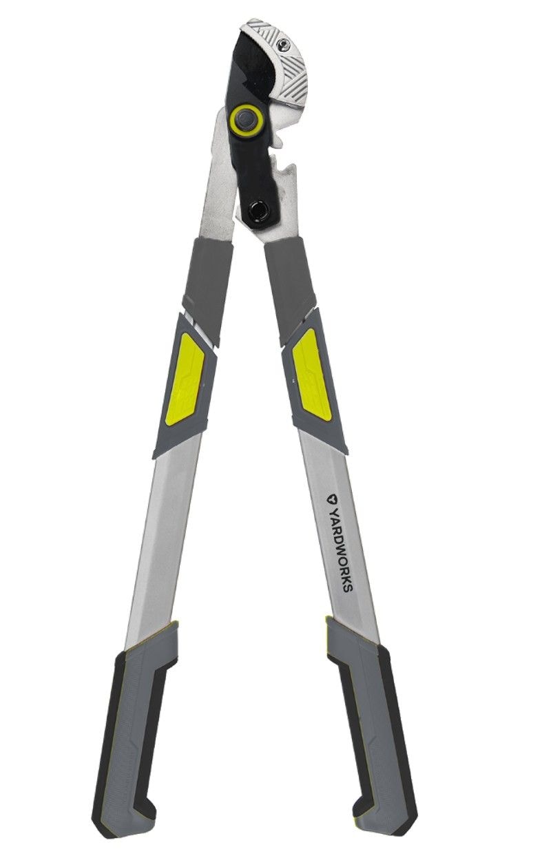 Yardworks Telescopic Anvil Lopper, Ergonomic Grip, 1-1/4-in H8