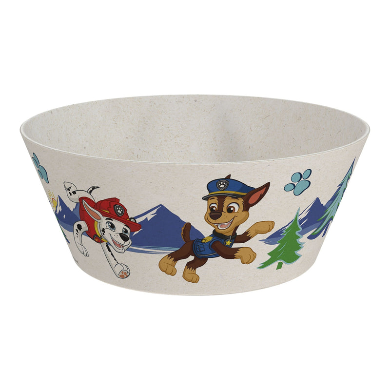 Zak Designs Paw Patrol Bamboo Fibre Bowl, 6-in X9