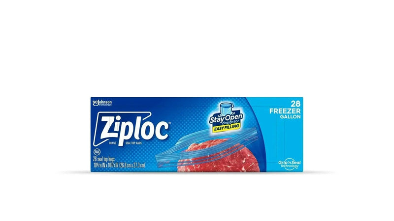 Ziploc Large Freezer Bags Value Pack, 3.7-L, 32-pk U5