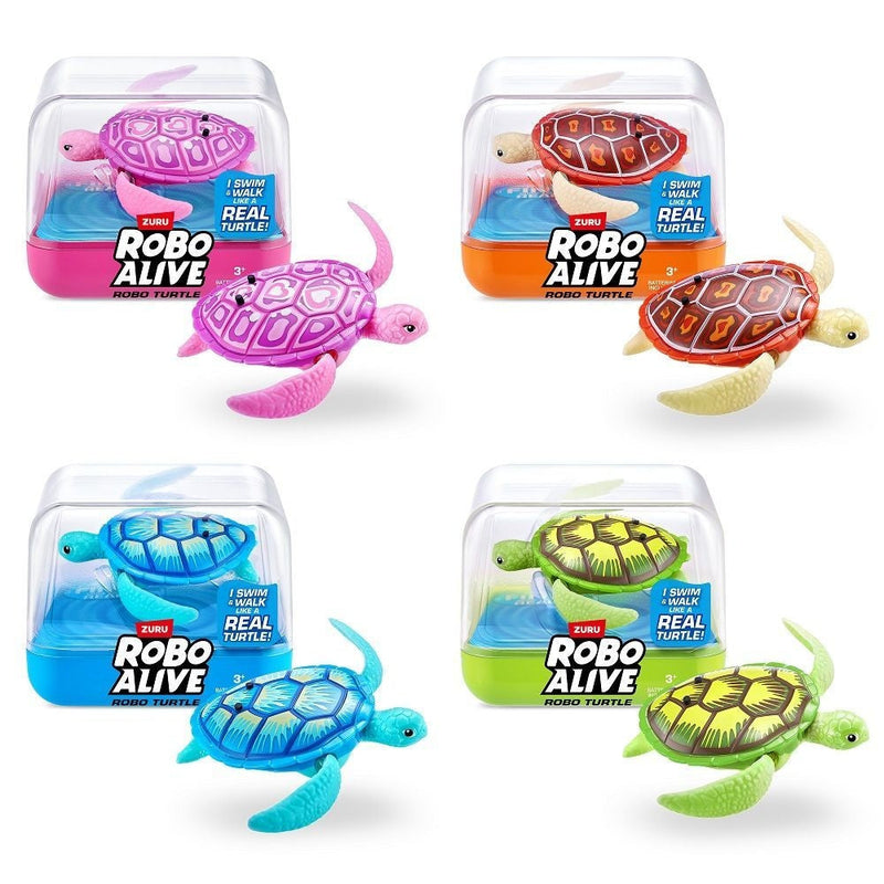 Zuru Robo Turtle Ultra-Realistic Robot Pet for Ages 4+ B7