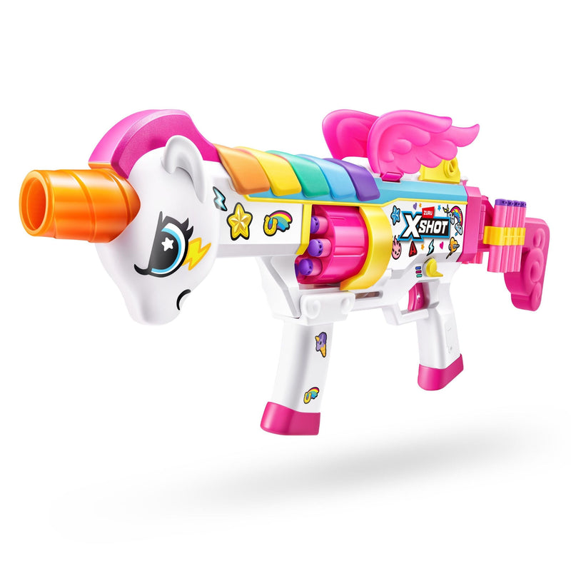 Zuru X-Shot Big Rizz Blastercorn Foam Dart Toy Blaster with 24 Darts C2