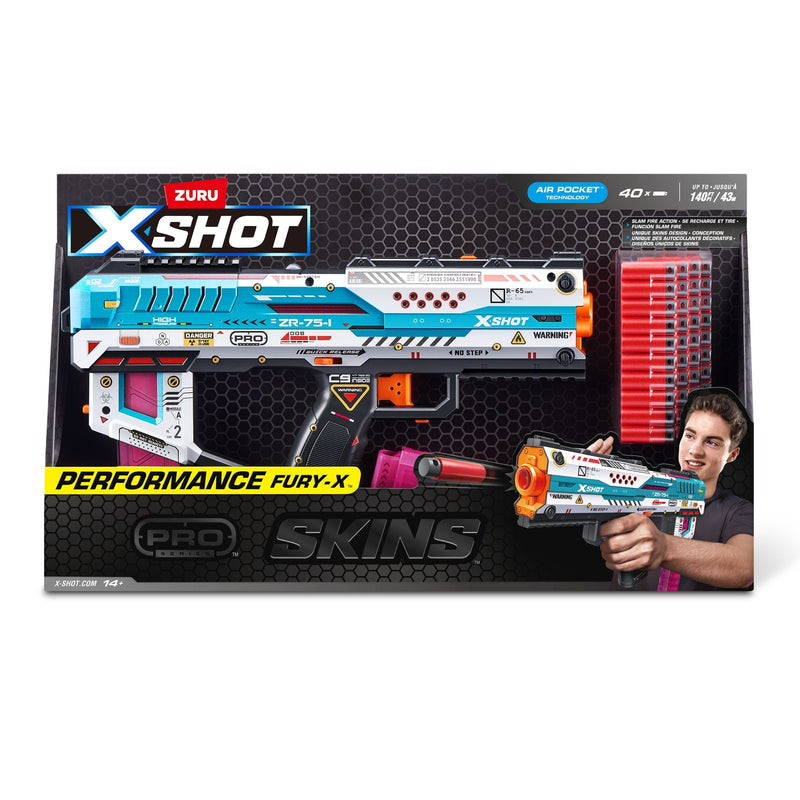 Zuru X-Shot Performance Fury-X Dart Blaster with 40 Darts B6