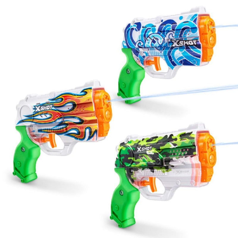 Zuru X-Shot SKINS Fast Fill Nano Water Blaster, Kids' Outdoor Summer Water Toy, 3.3-oz D1